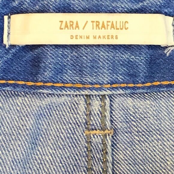 Zara Denim Cut-Off Shorts - Picture 8 of 8